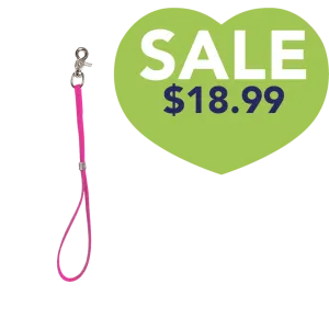 15 Inch Shorty Loop Pink by Alpha Grooming