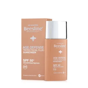 AGE DEFENSE TINTED FACIAL FLUID SUNSCREEN