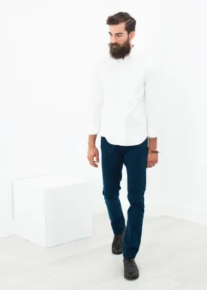 Alex Twill Pant in Mariner - A Stylish and Fashionable Choice