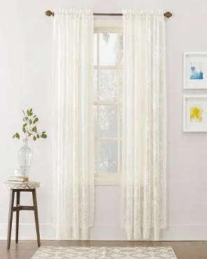 Alison Jacquard Lace Curtain Panel