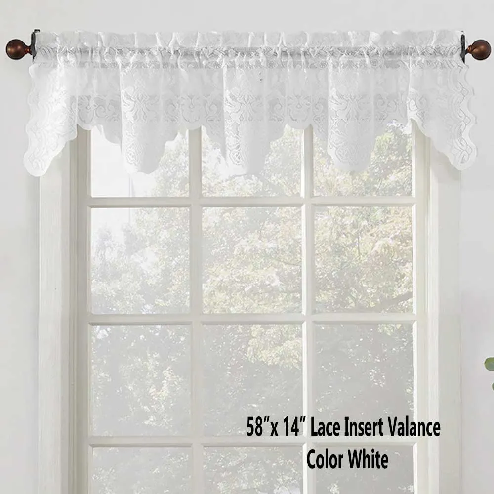 Alison Jacquard Lace Curtain Panel