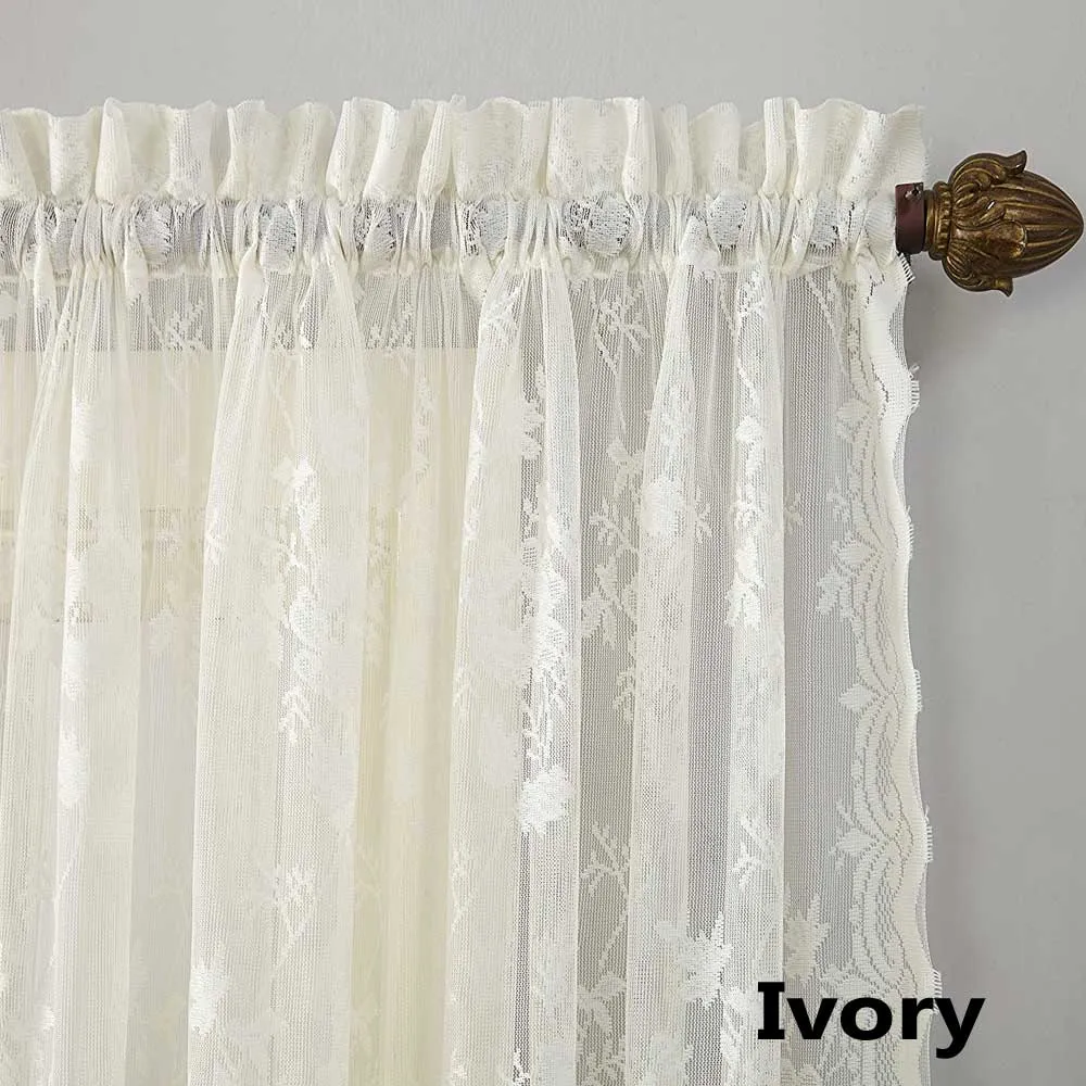 Alison Jacquard Lace Curtain Panel