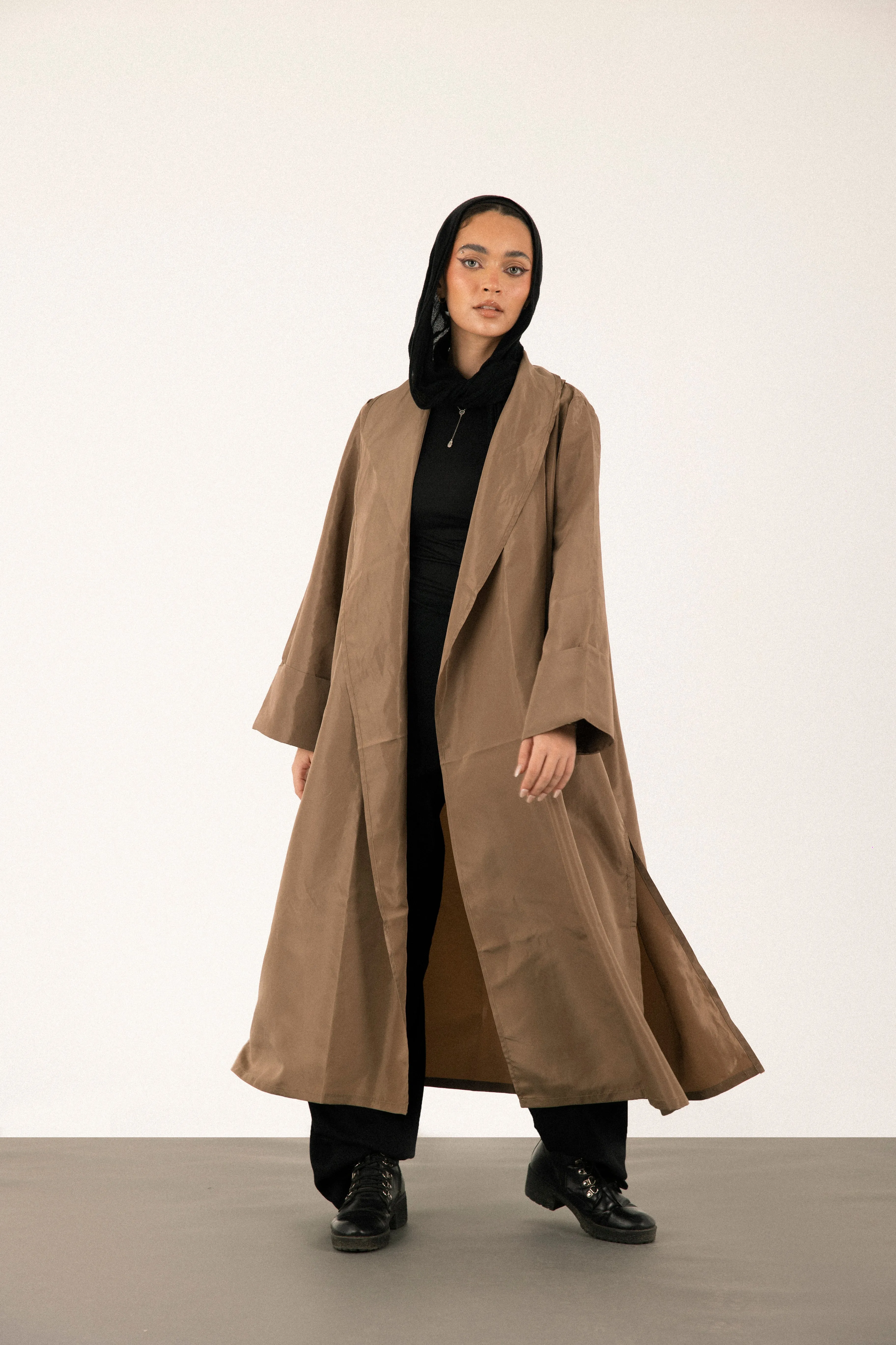 All-Weather Hustle Coat in Cafe