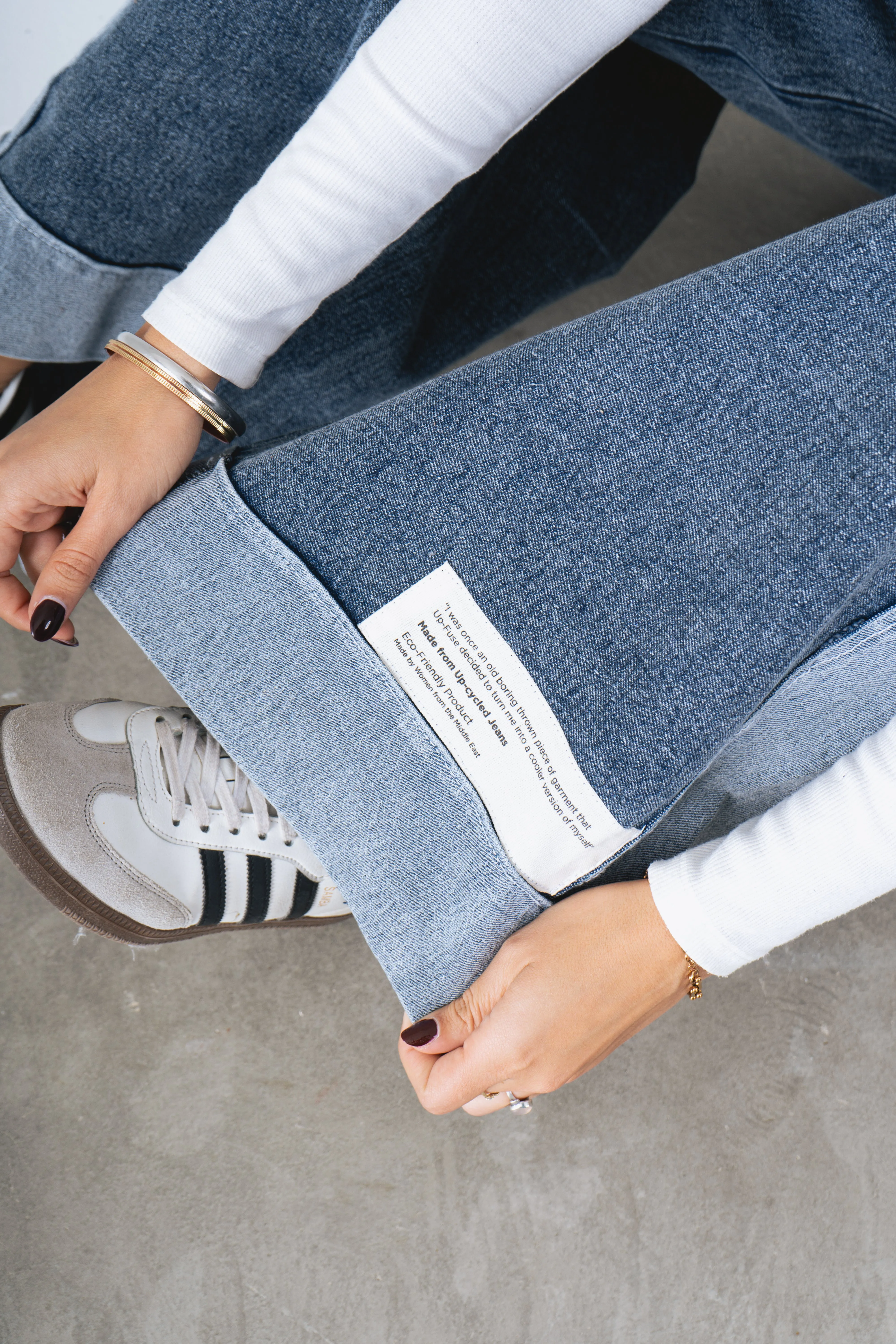 Baggy Jeans in Blue