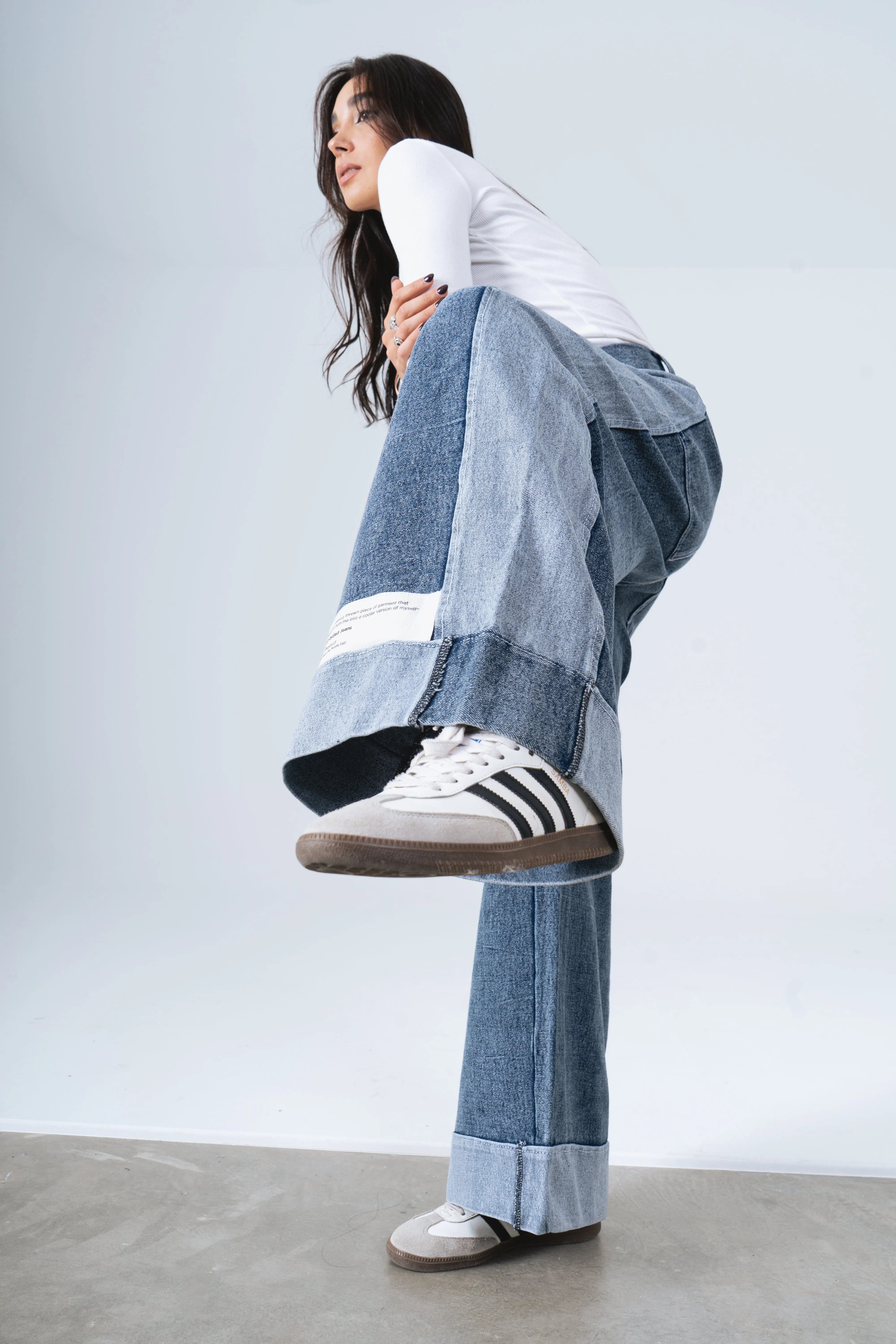 Baggy Jeans in Blue