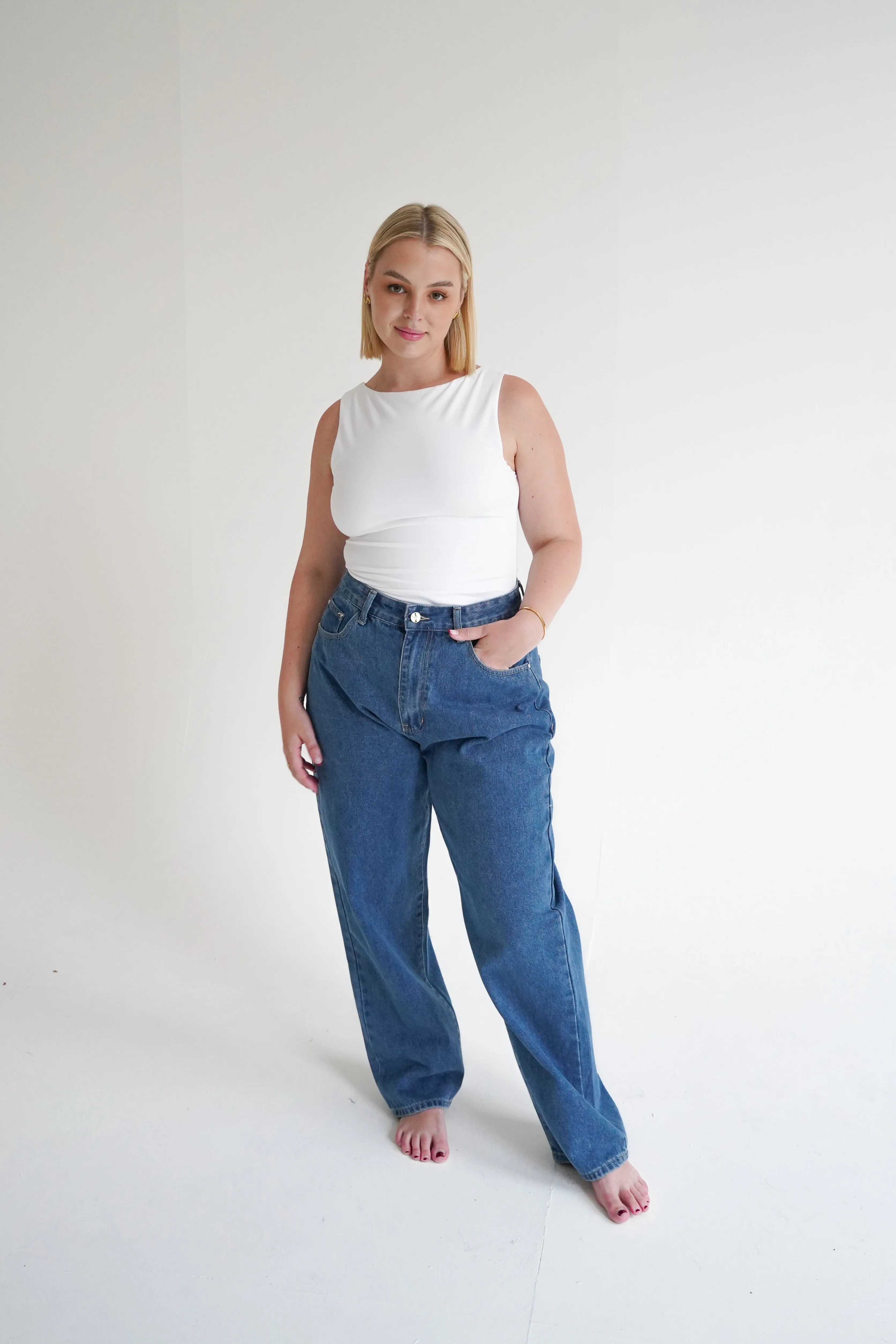 BALDWIN JEANS DEEP BLUE