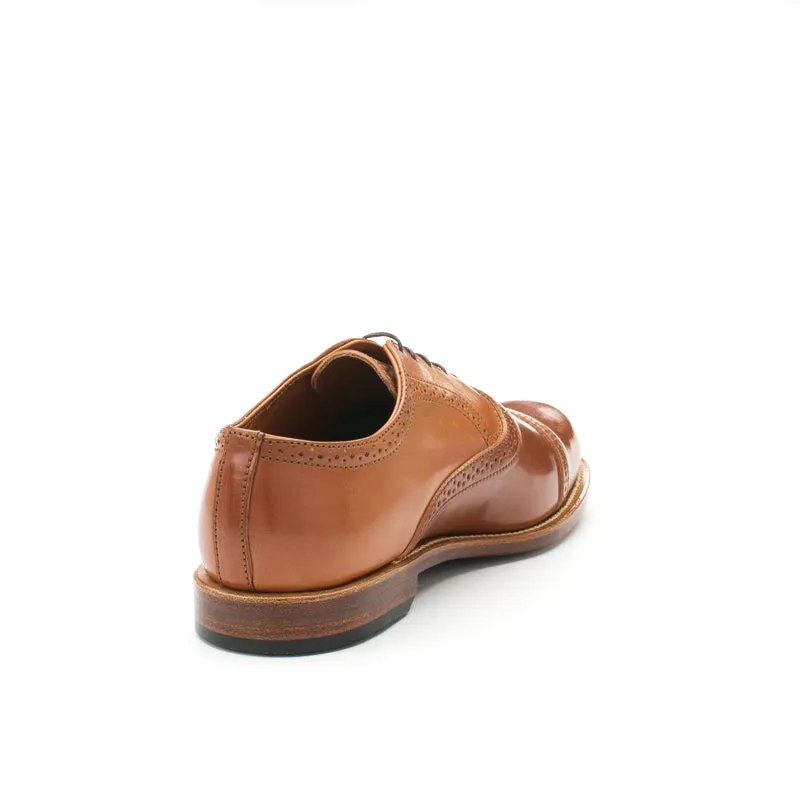Bartlett Oxford - Caramel Shell Cordovan