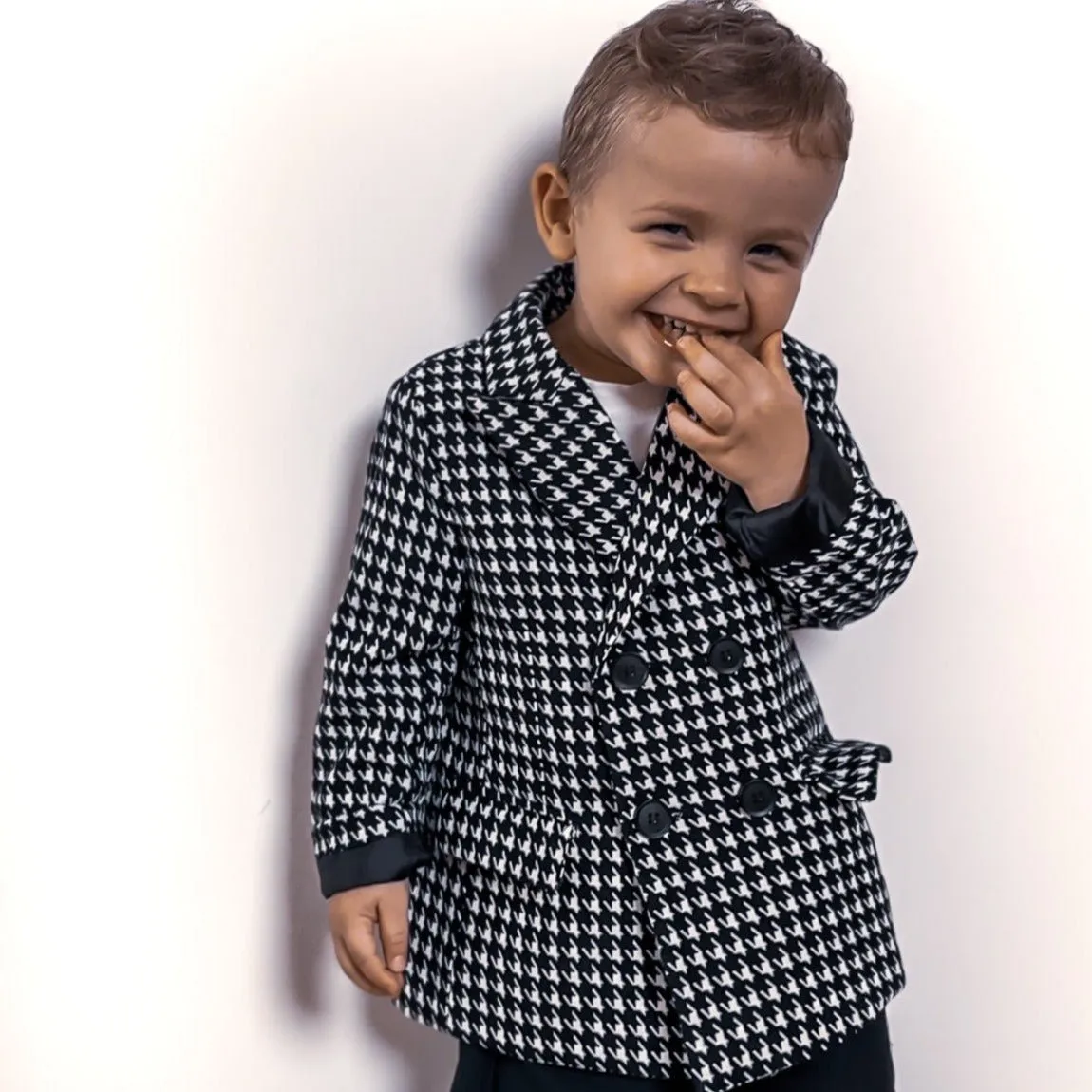 Boys' Houndstooth Formal Suit