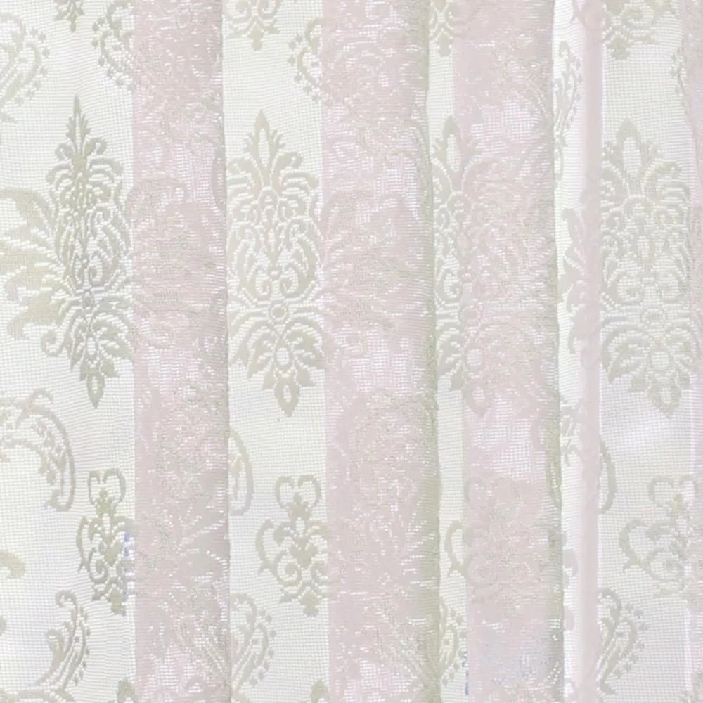 Brittany Engineered Lace Tailored Panel and Valance