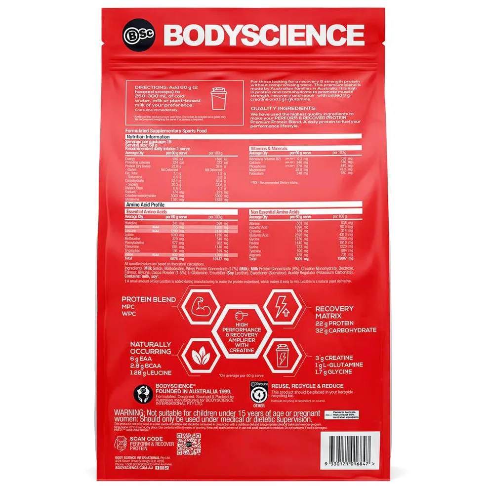 BSC Perform & Recover Protein