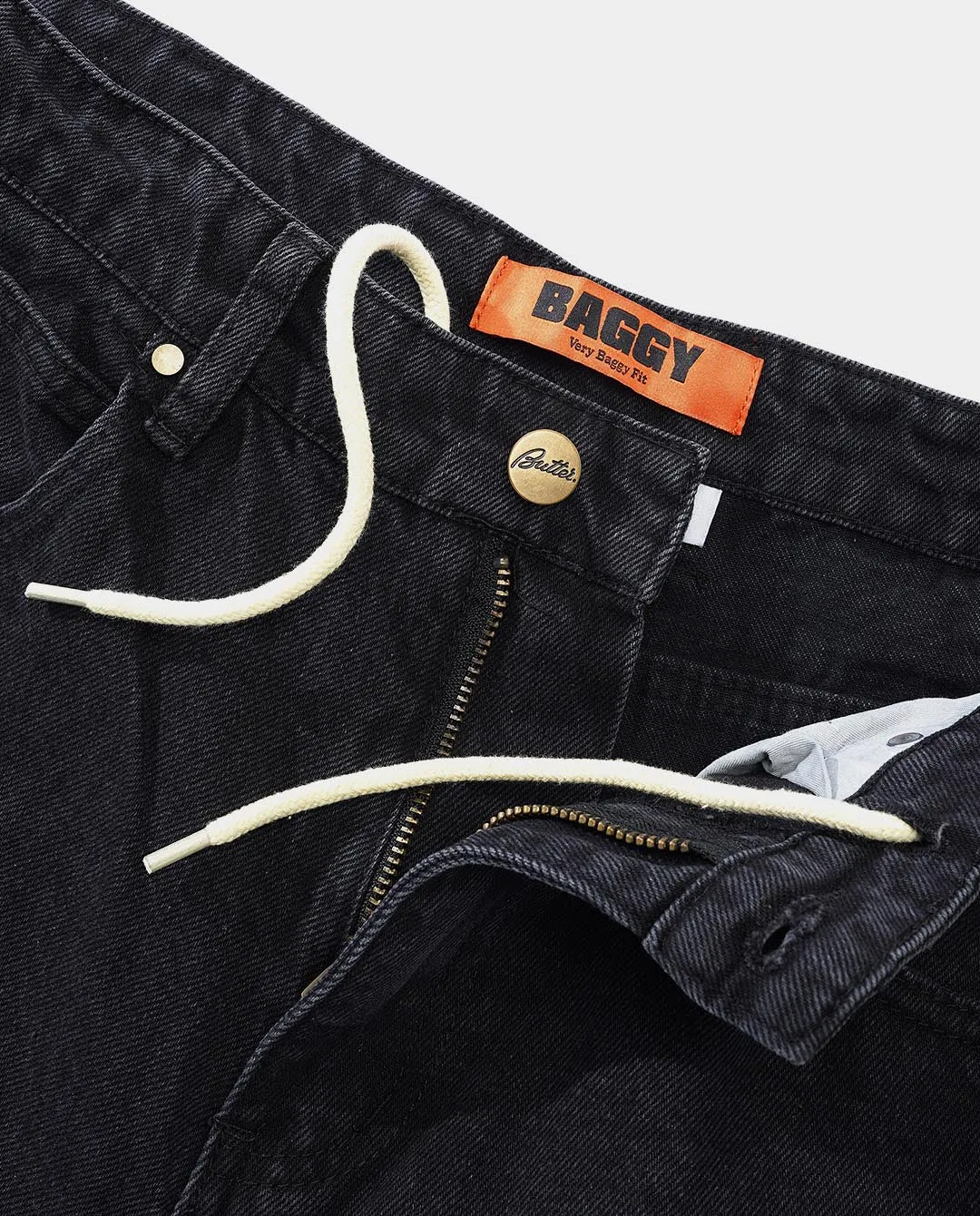 Butter Goods - Ink Denim Jeans - Worn Black