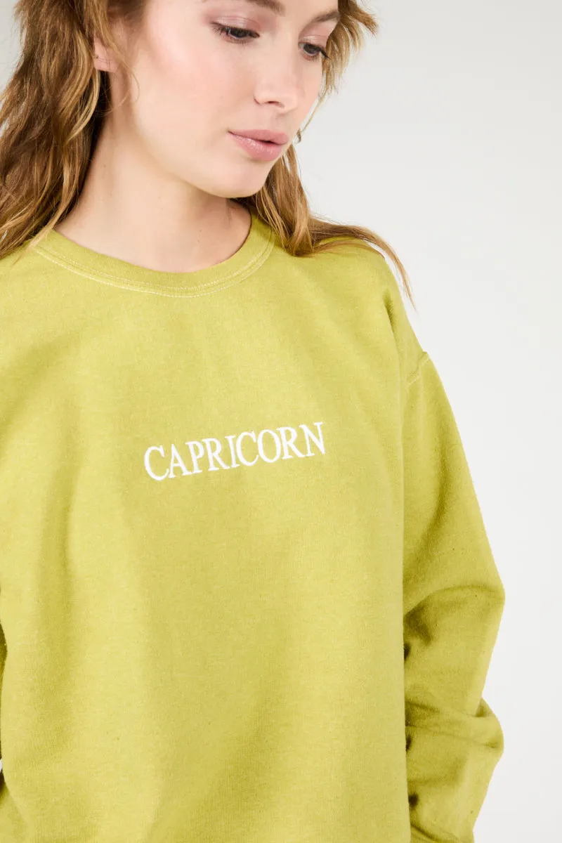 CAPRICORN ZODIAC PULLOVER