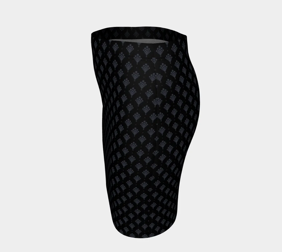 Charcoal Balloons Aloft Fitted Skirt