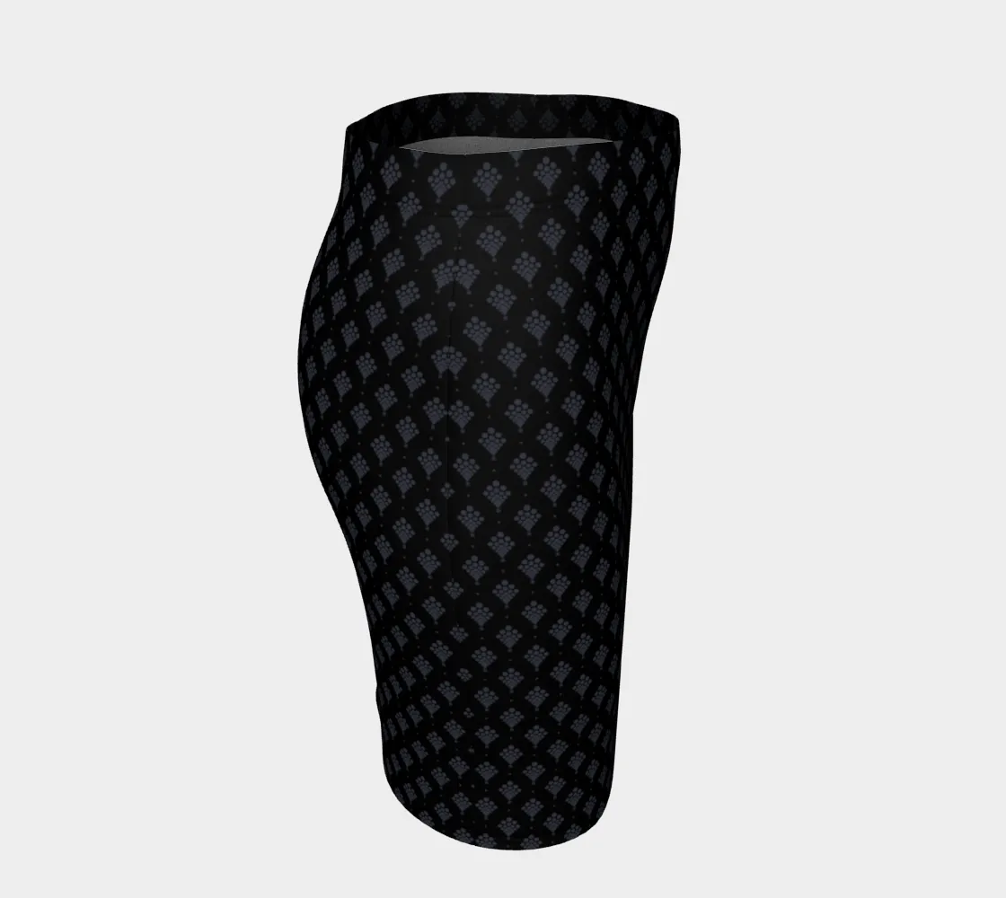 Charcoal Balloons Aloft Fitted Skirt