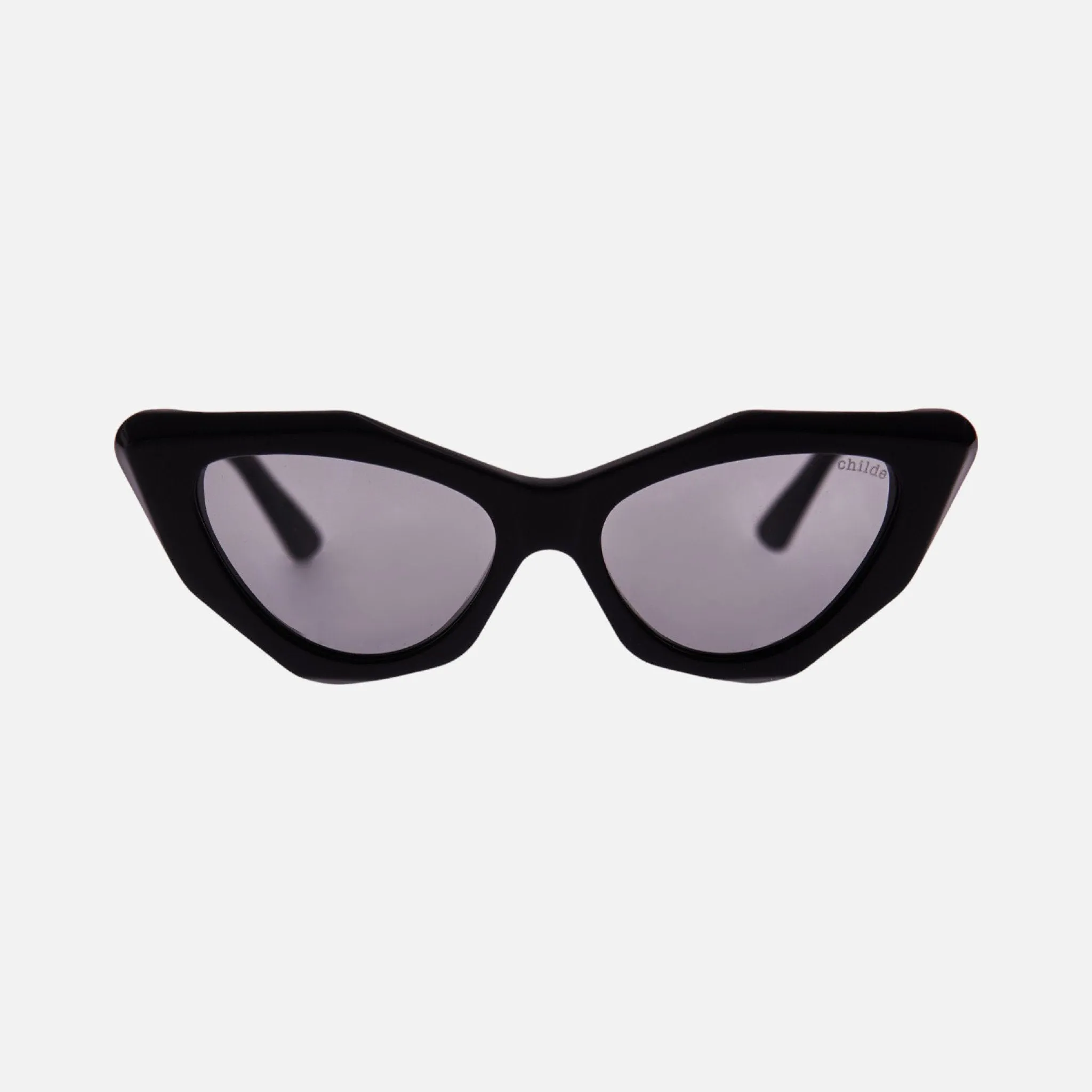 CHILDE Mookhi GLOSS BLACK GREY LENS