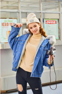 Comfort  Fur Denim Jacket
