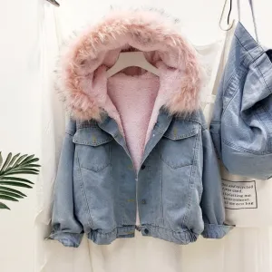 Comfort  Fur Denim Jacket