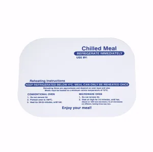 Confoil 7620 Chilled Instruction Lid, 500 pack (Order In Item)