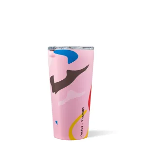 Corkcicle x Poketo Tumbler 16 oz (Pink Party)