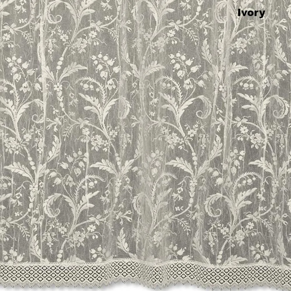 Coventry Lace Panel with MacrameTrim