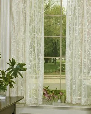 Coventry Lace Panel with MacrameTrim