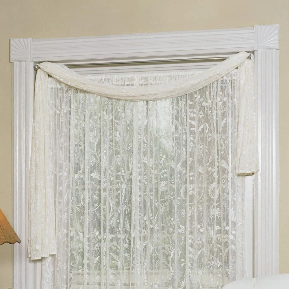 Coventry Lace Panel with MacrameTrim