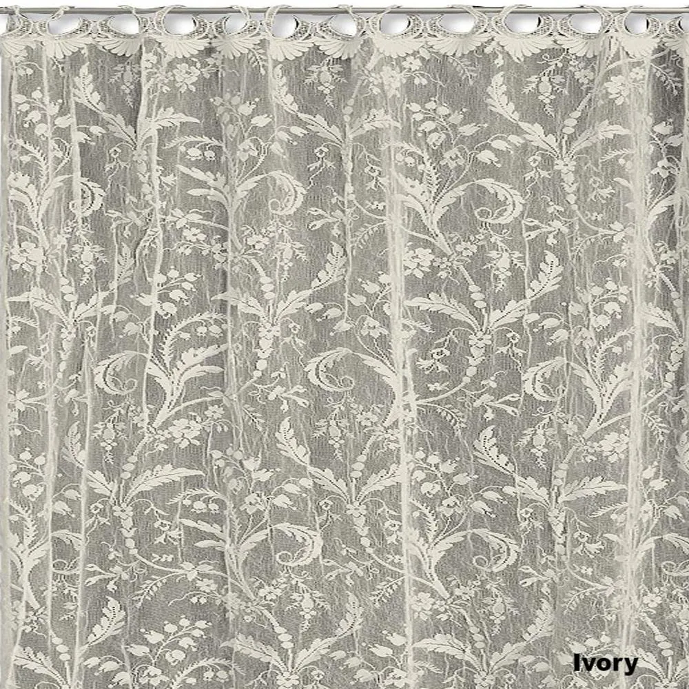 Coventry Lace Panel With Rings