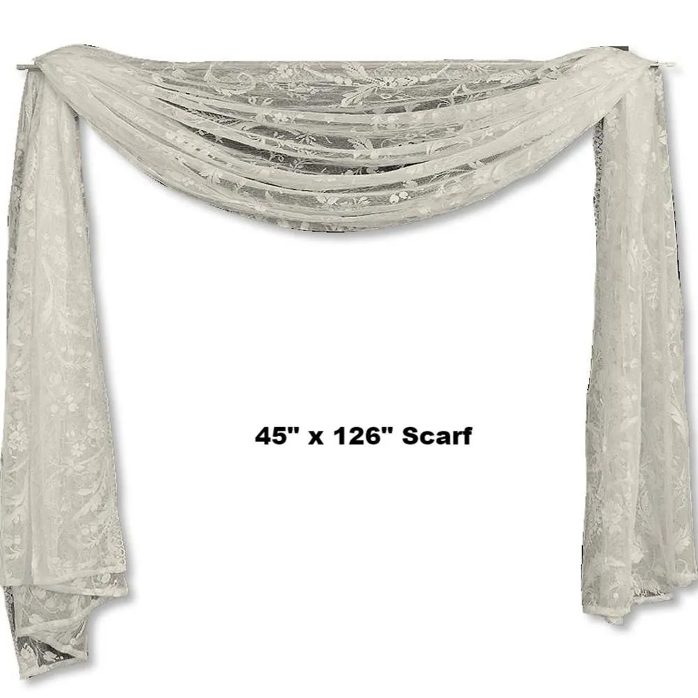 Coventry Lace Panel With Rings