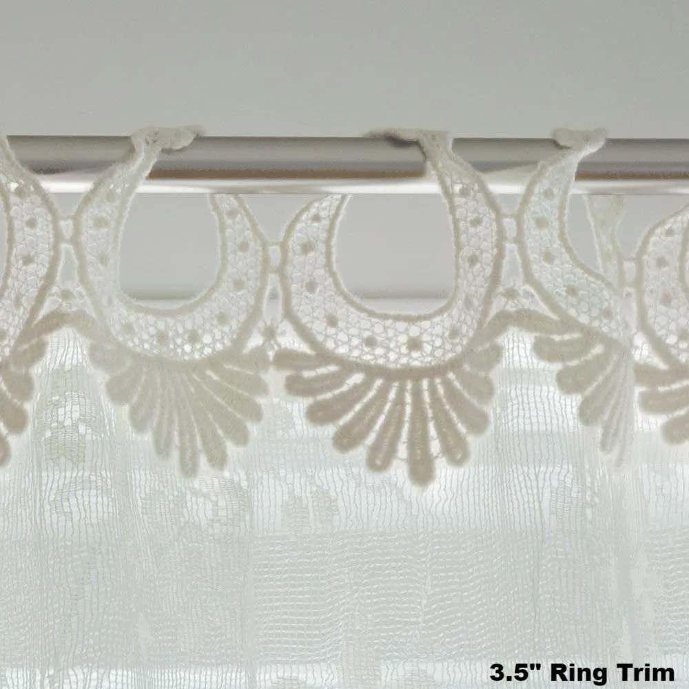 Coventry Lace Panel With Rings