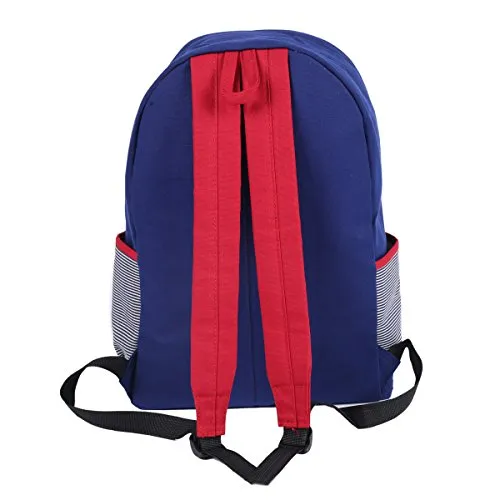 Damara Womens Lovely Bear Paw Print School Backpack,Blue