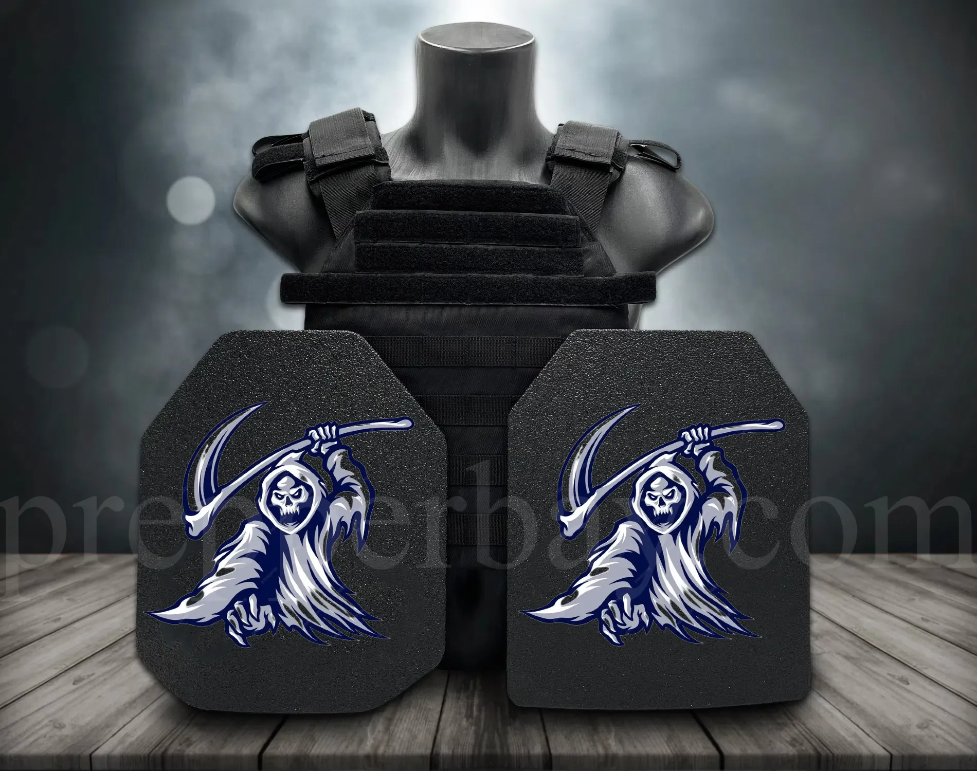 **Direct From Factory!Live Round Battles Tested!World 1st Groundbreaking 3D-Printing Customized HD Full Color Images Tactical Armor Plates - PROJECT DEVINE Level III  Top Quality Ultralight UHMWPE Bulletproof Panels Vests & Backpacks**