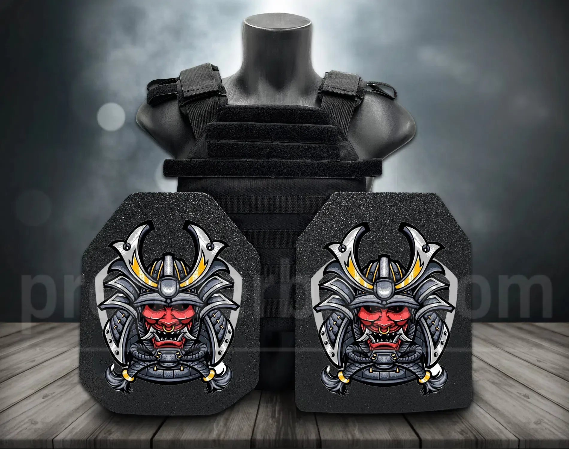 **Direct From Factory!Live Round Battles Tested!World 1st Groundbreaking 3D-Printing Customized HD Full Color Images Tactical Armor Plates - PROJECT DEVINE Level III  Top Quality Ultralight UHMWPE Bulletproof Panels Vests & Backpacks**