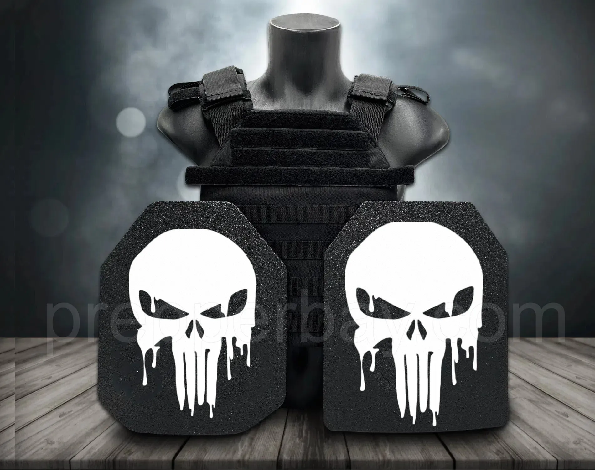 **Direct From Factory!Live Round Battles Tested!World 1st Groundbreaking 3D-Printing Customized HD Full Color Images Tactical Armor Plates - PROJECT DEVINE Level III  Top Quality Ultralight UHMWPE Bulletproof Panels Vests & Backpacks**