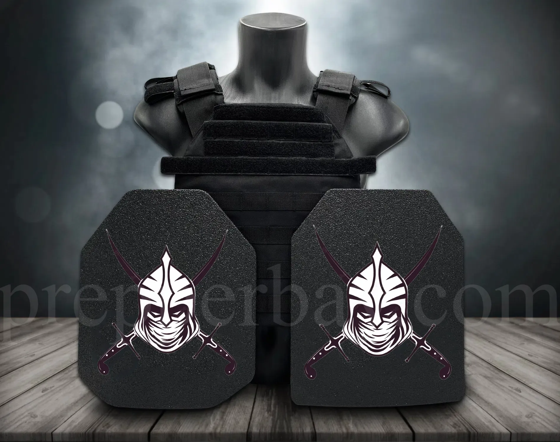 **Direct From Factory!Live Round Battles Tested!World 1st Groundbreaking 3D-Printing Customized HD Full Color Images Tactical Armor Plates - PROJECT DEVINE Level III  Top Quality Ultralight UHMWPE Bulletproof Panels Vests & Backpacks**