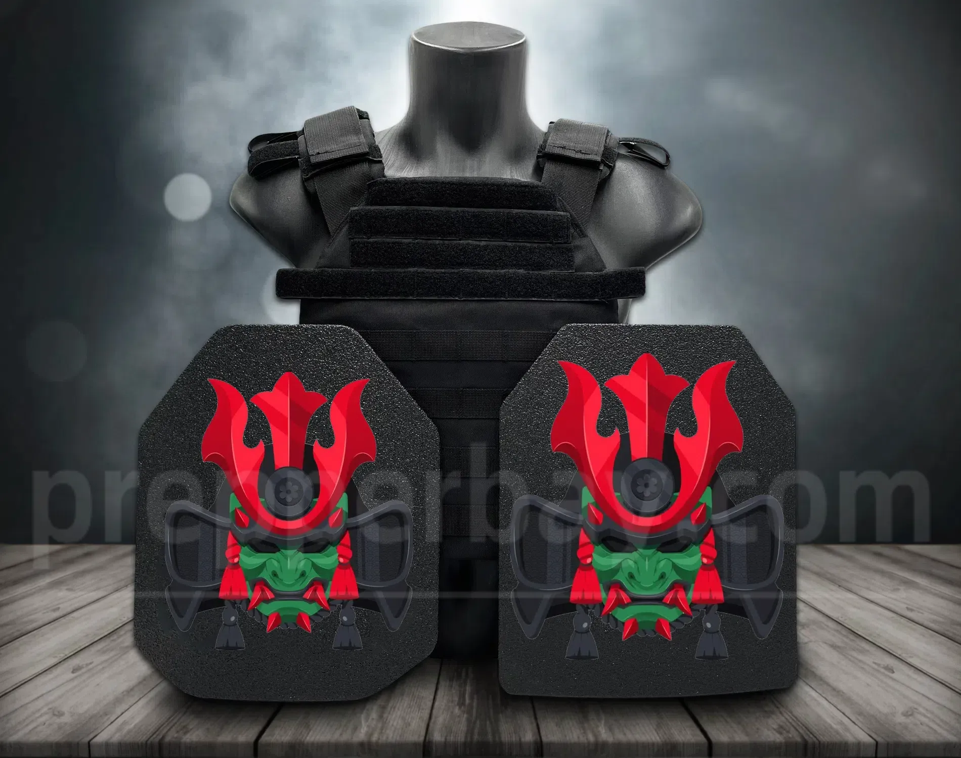 **Direct From Factory!Live Round Battles Tested!World 1st Groundbreaking 3D-Printing Customized HD Full Color Images Tactical Armor Plates - PROJECT DEVINE Level III  Top Quality Ultralight UHMWPE Bulletproof Panels Vests & Backpacks**