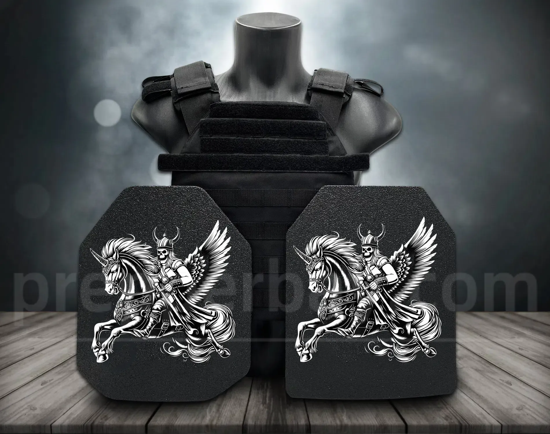 **Direct From Factory!Live Round Battles Tested!World 1st Groundbreaking 3D-Printing Customized HD Full Color Images Tactical Armor Plates - PROJECT DEVINE Level III  Top Quality Ultralight UHMWPE Bulletproof Panels Vests & Backpacks**