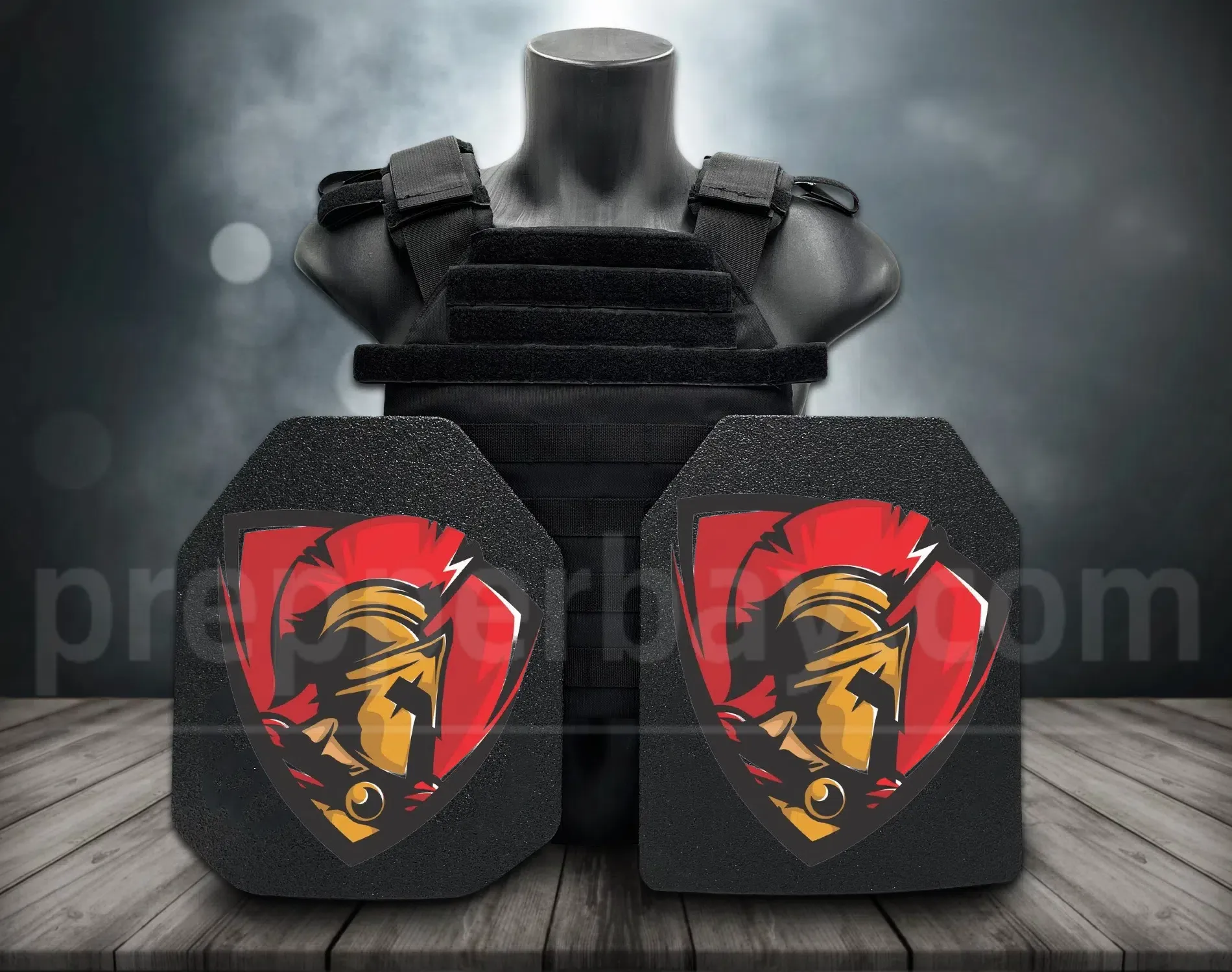 **Direct From Factory!Live Round Battles Tested!World 1st Groundbreaking 3D-Printing Customized HD Full Color Images Tactical Armor Plates - PROJECT DEVINE Level III  Top Quality Ultralight UHMWPE Bulletproof Panels Vests & Backpacks**