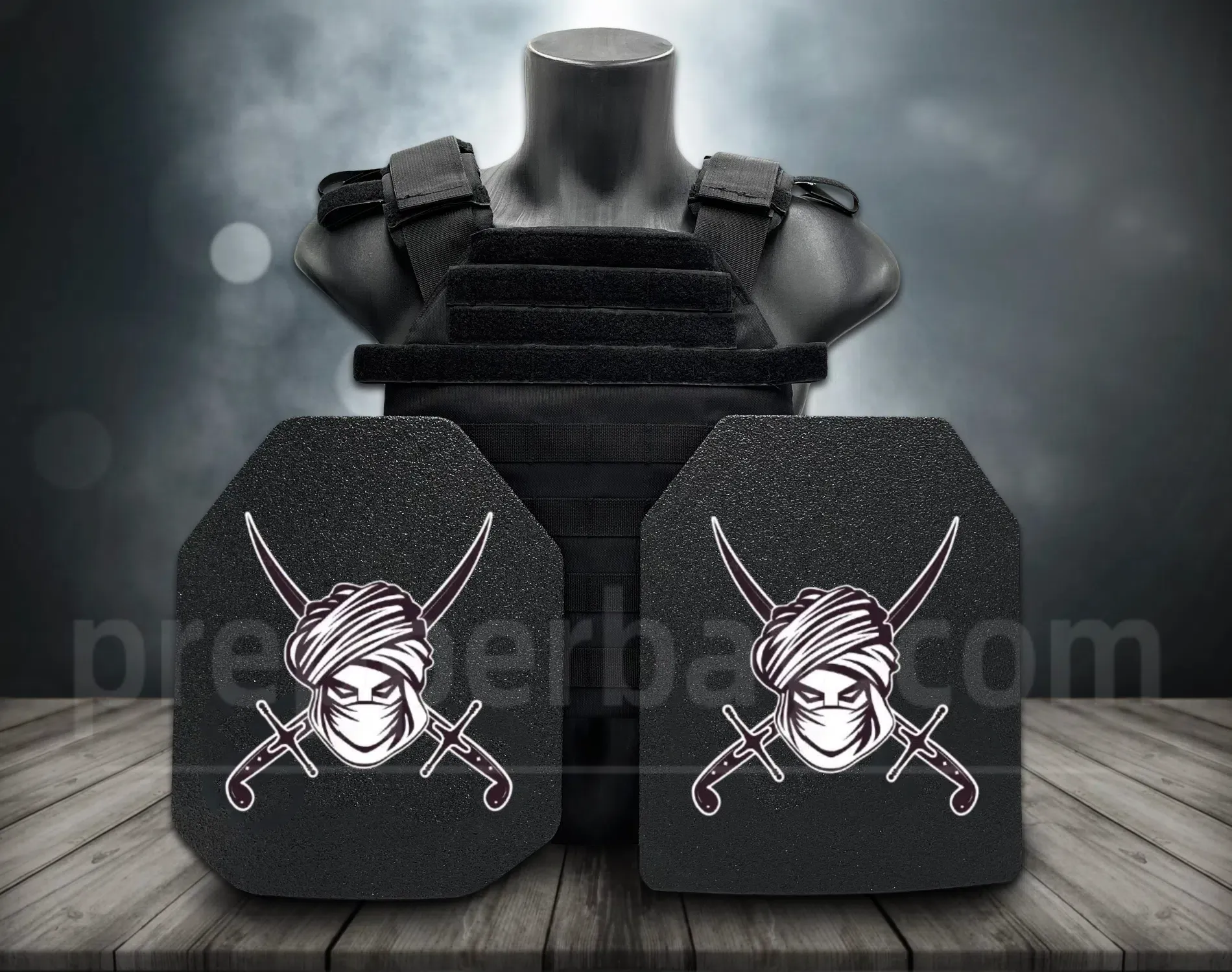 **Direct From Factory!Live Round Battles Tested!World 1st Groundbreaking 3D-Printing Customized HD Full Color Images Tactical Armor Plates - PROJECT DEVINE Level III  Top Quality Ultralight UHMWPE Bulletproof Panels Vests & Backpacks**