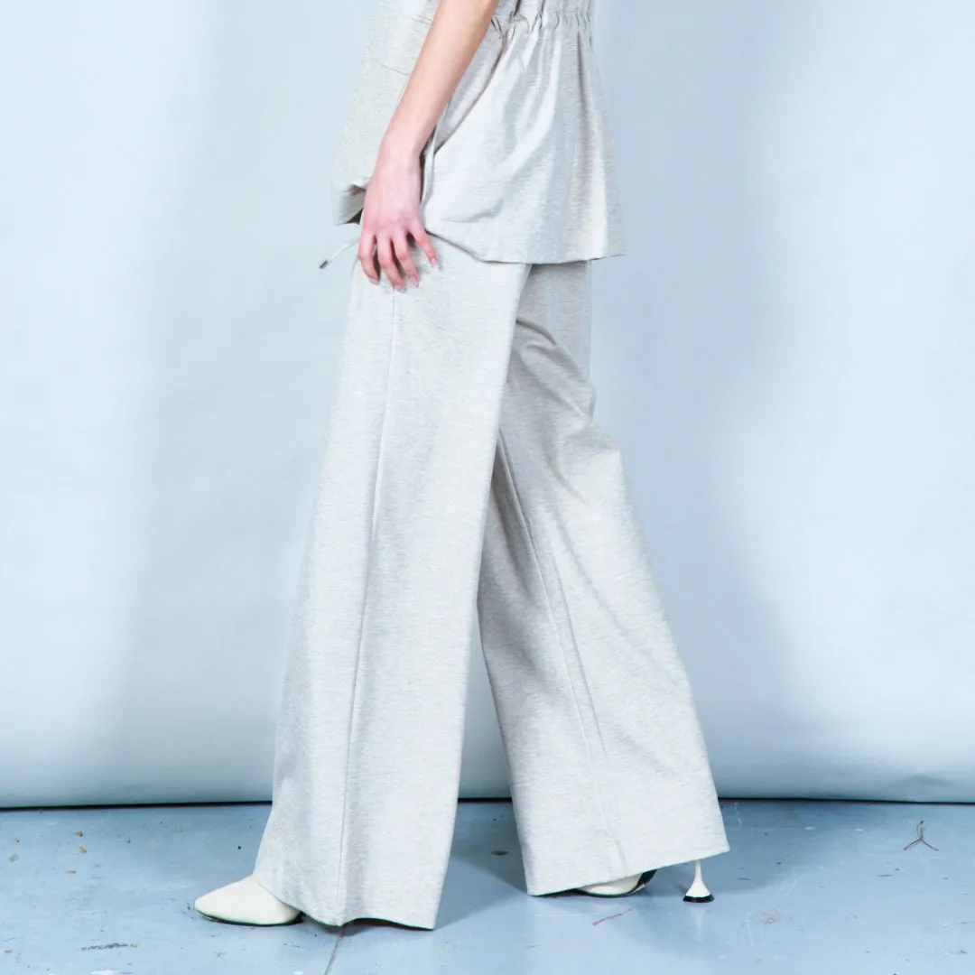 Drawstring wide-leg sweatpants wholesale