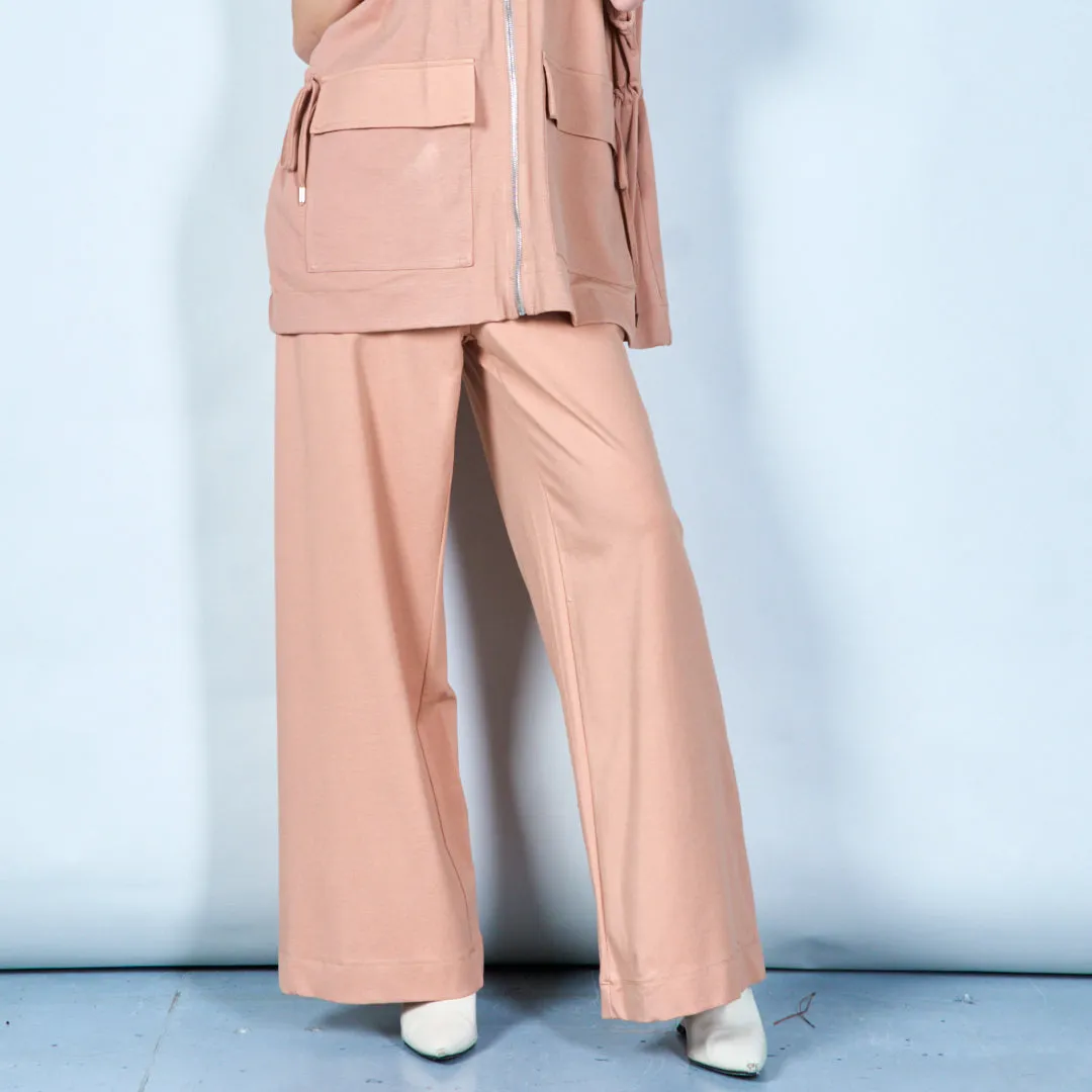 Drawstring wide-leg sweatpants wholesale