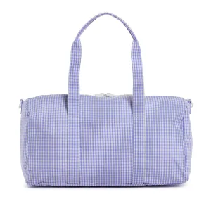 Duffel - Weekender - Gingham Lilac