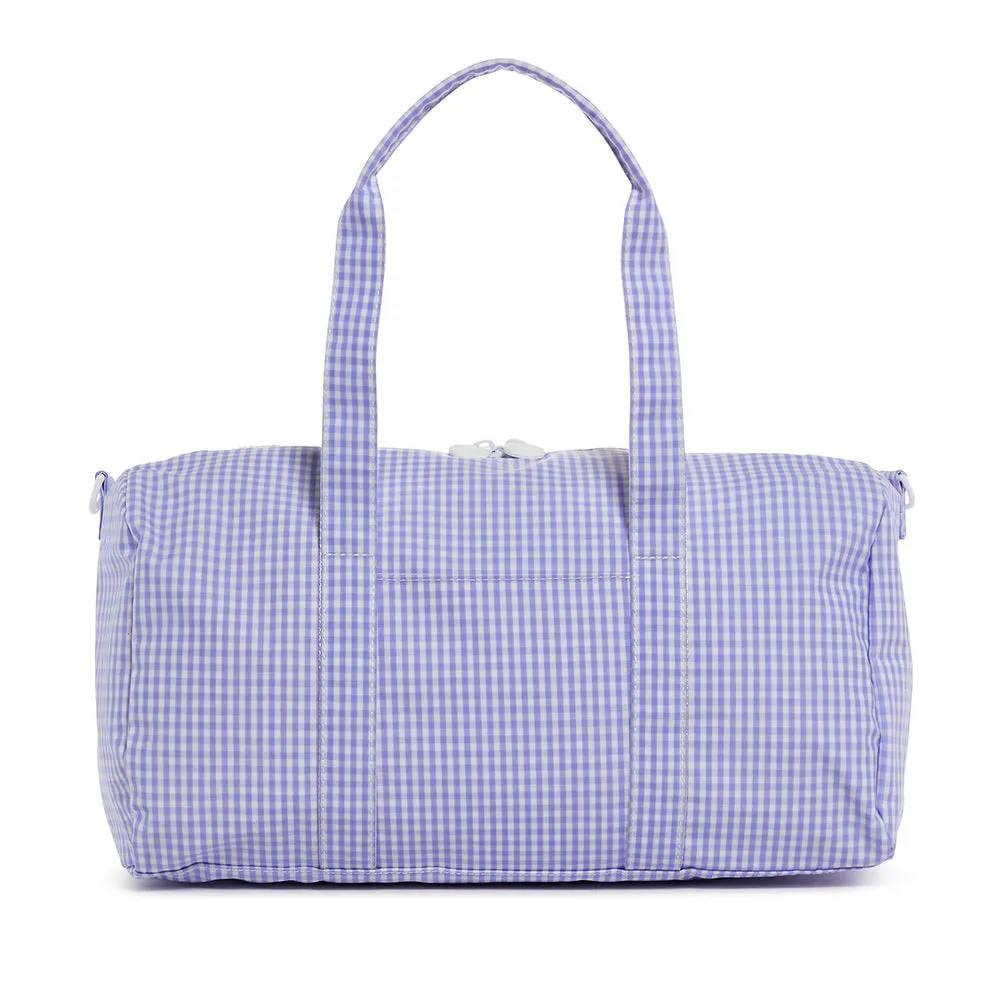 Duffel - Weekender - Gingham Lilac