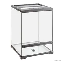 Exo Terra Tree Frog Terrarium - Advanced Amphibian Habitat - Small-Tall - 45 L x 45 W x 60 H cm (18 x 18 x 24 in)