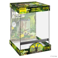 Exo Terra Tree Frog Terrarium - Advanced Amphibian Habitat - Small-Tall - 45 L x 45 W x 60 H cm (18 x 18 x 24 in)