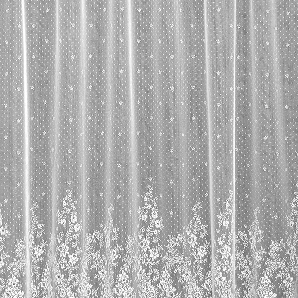 Floret Lace Panel and Valance
