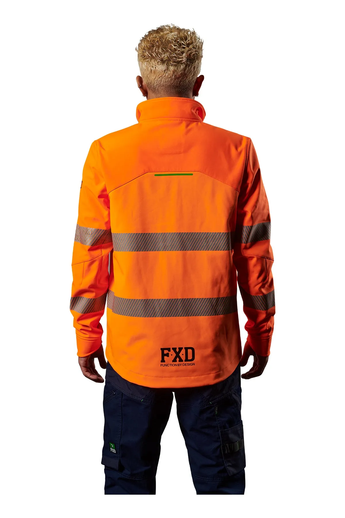 FXD WO-3T Hi Vis Soft Shell Taped Jacket