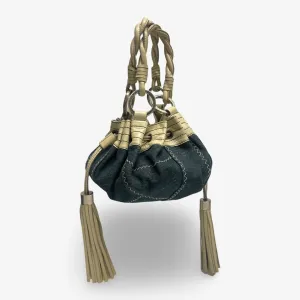 Givenchy Vintage Denim Blue Handbag