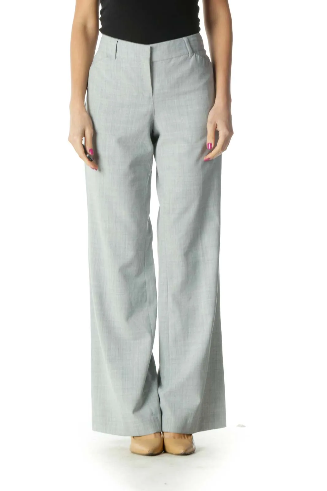 Gray Classic Slacks