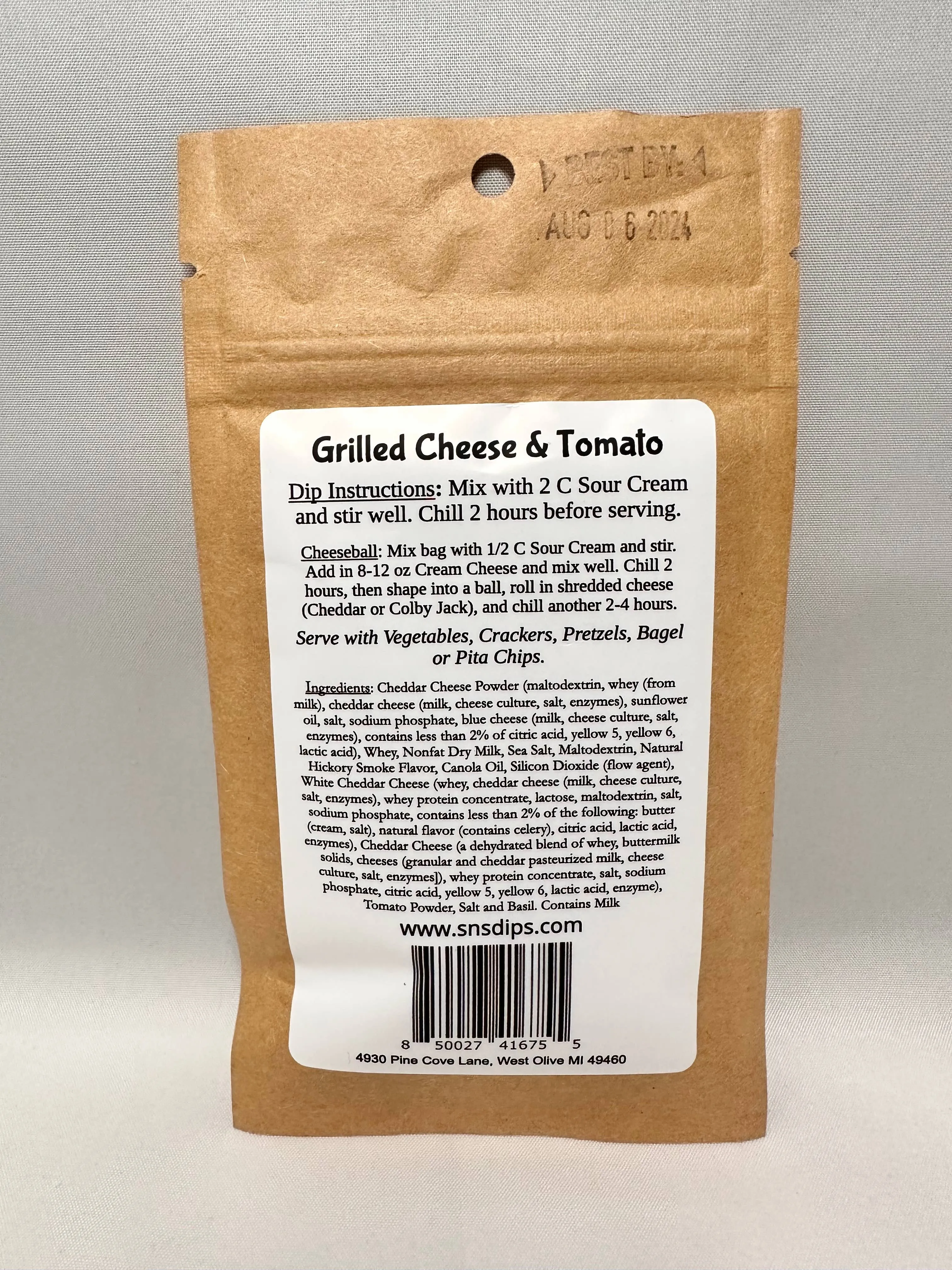 Grilled Cheese & Tomato Dip