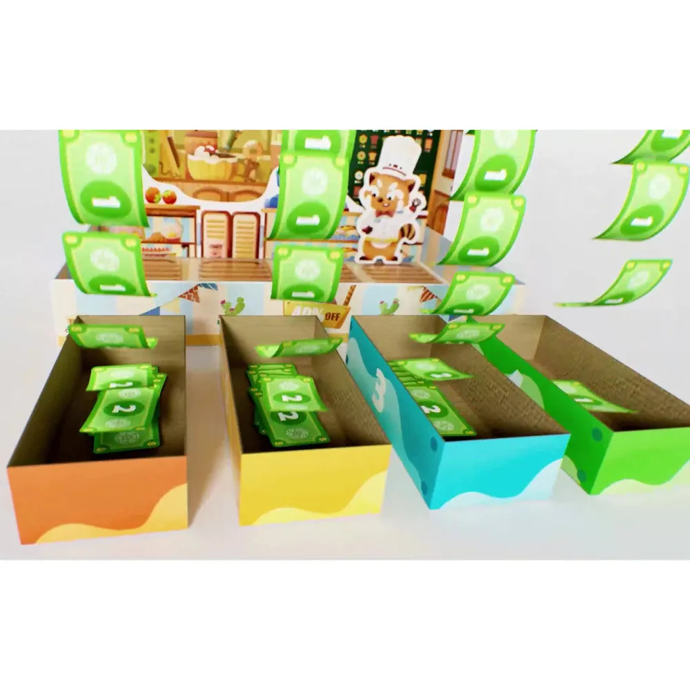 Hape Tasty Treats Raccoon Bakery Skills Board Game